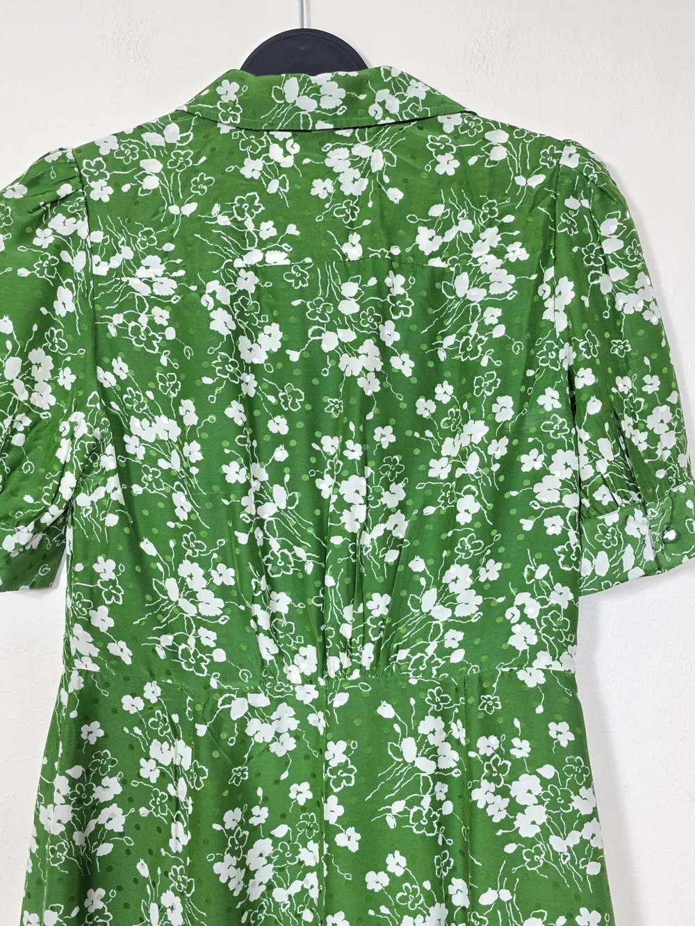L.K. BENNETT SILK SOPHIE WILDFLOWER DRESS SIZE 8 MSRP $675 - Picture 7 of 10